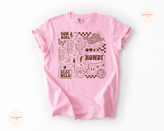 Cowgirl Retro Tee