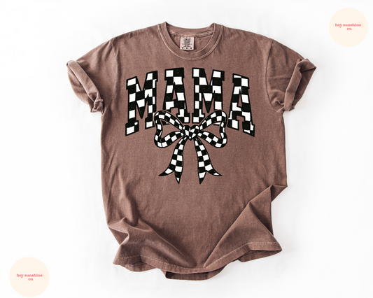 Retro Mama Bow Tee